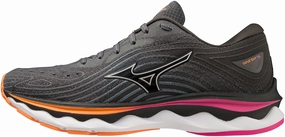 Mizuno Wave Sky 6 Womens Running Shoes - Grey Mizuno footwear designs