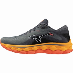 Mizuno Wave Sky 7 Womens Running Shoes - Grey Mizuno footwear designs