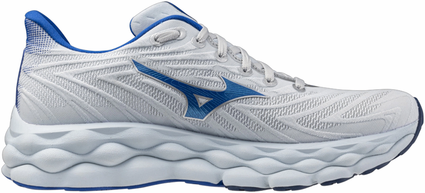 Mizuno Wave Sky 8 Mens Running Shoes - White Performance Sneakers