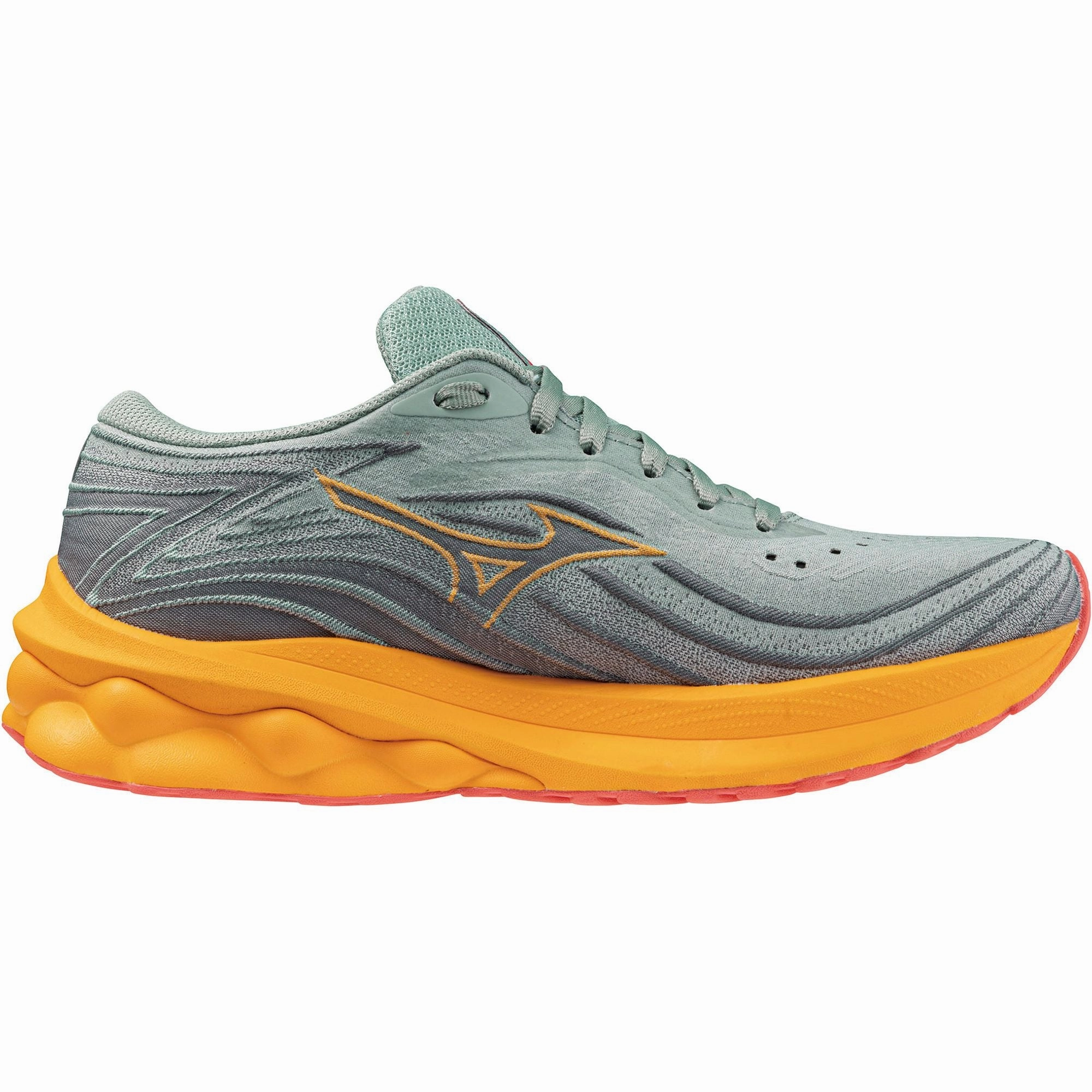 Mizuno Wave Skyrise 5 Womens Running Shoes - Green Advanced Sport Runners