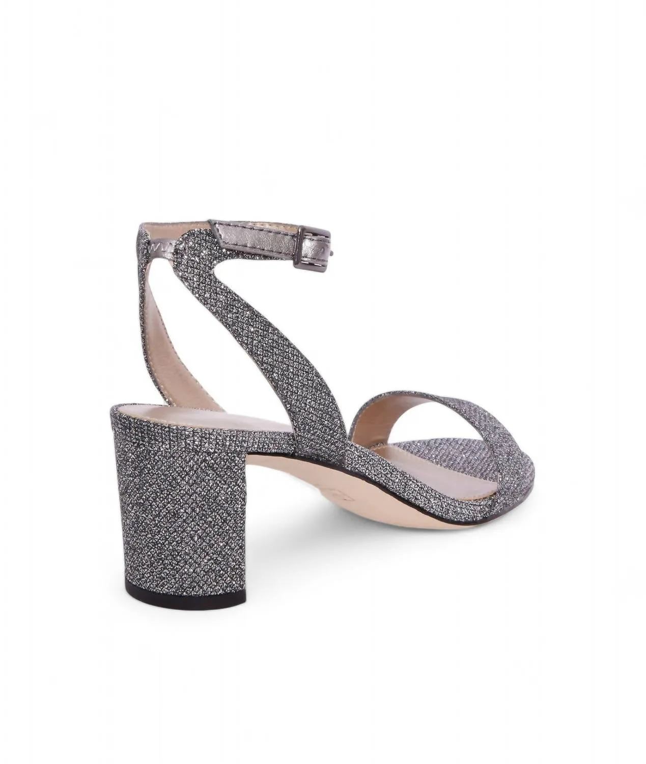 Moira 2 Open Toe Heeled Sandal In Pewter