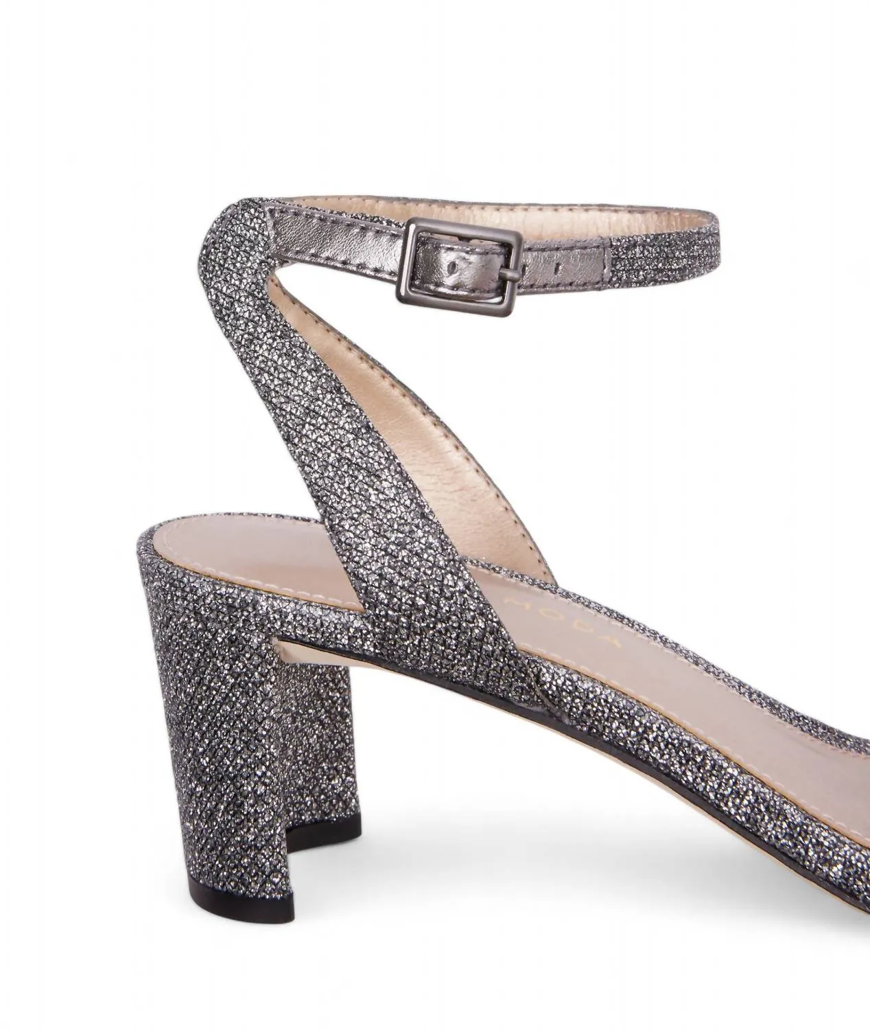 Moira 2 Open Toe Heeled Sandal In Pewter