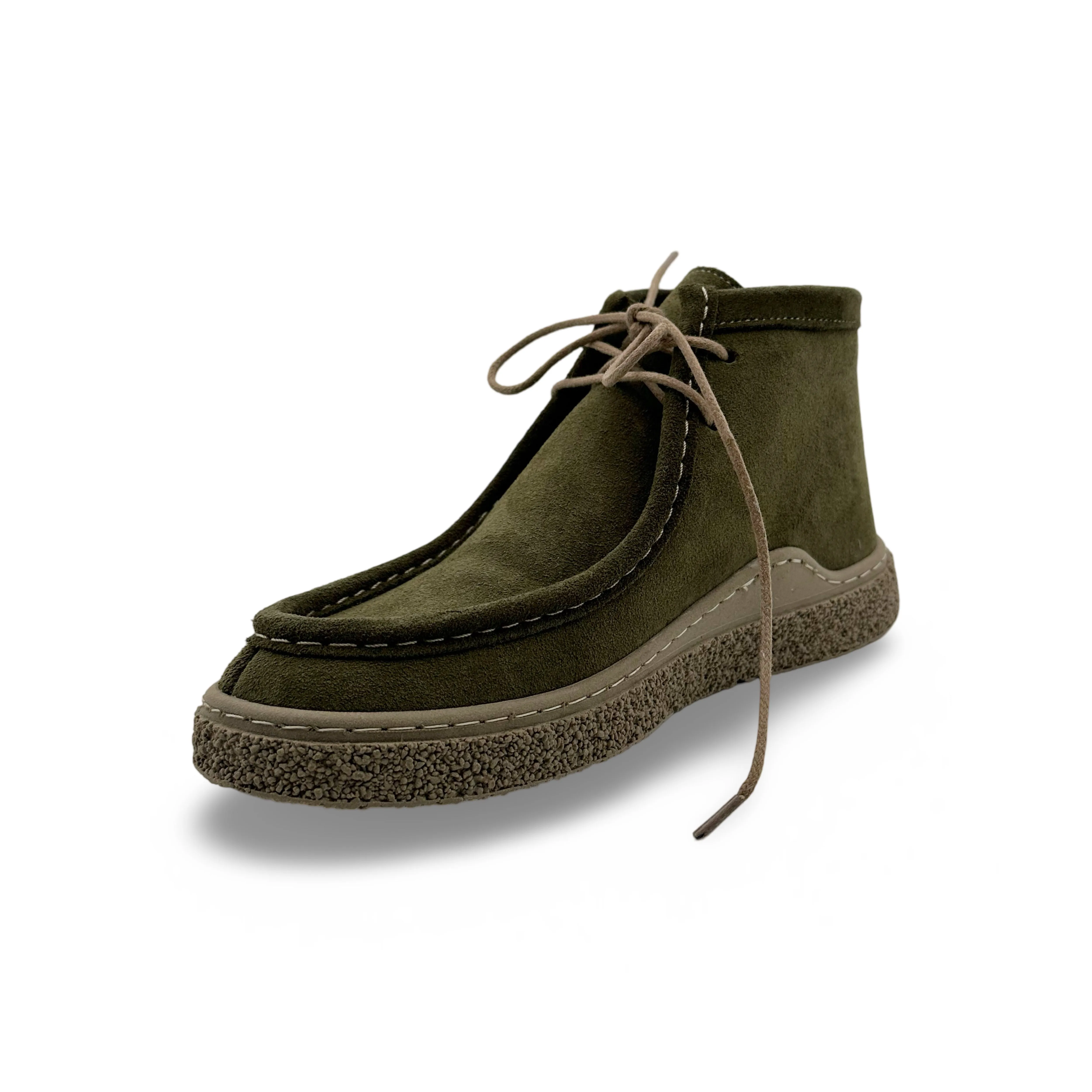 Moody Khaki Suede Boot