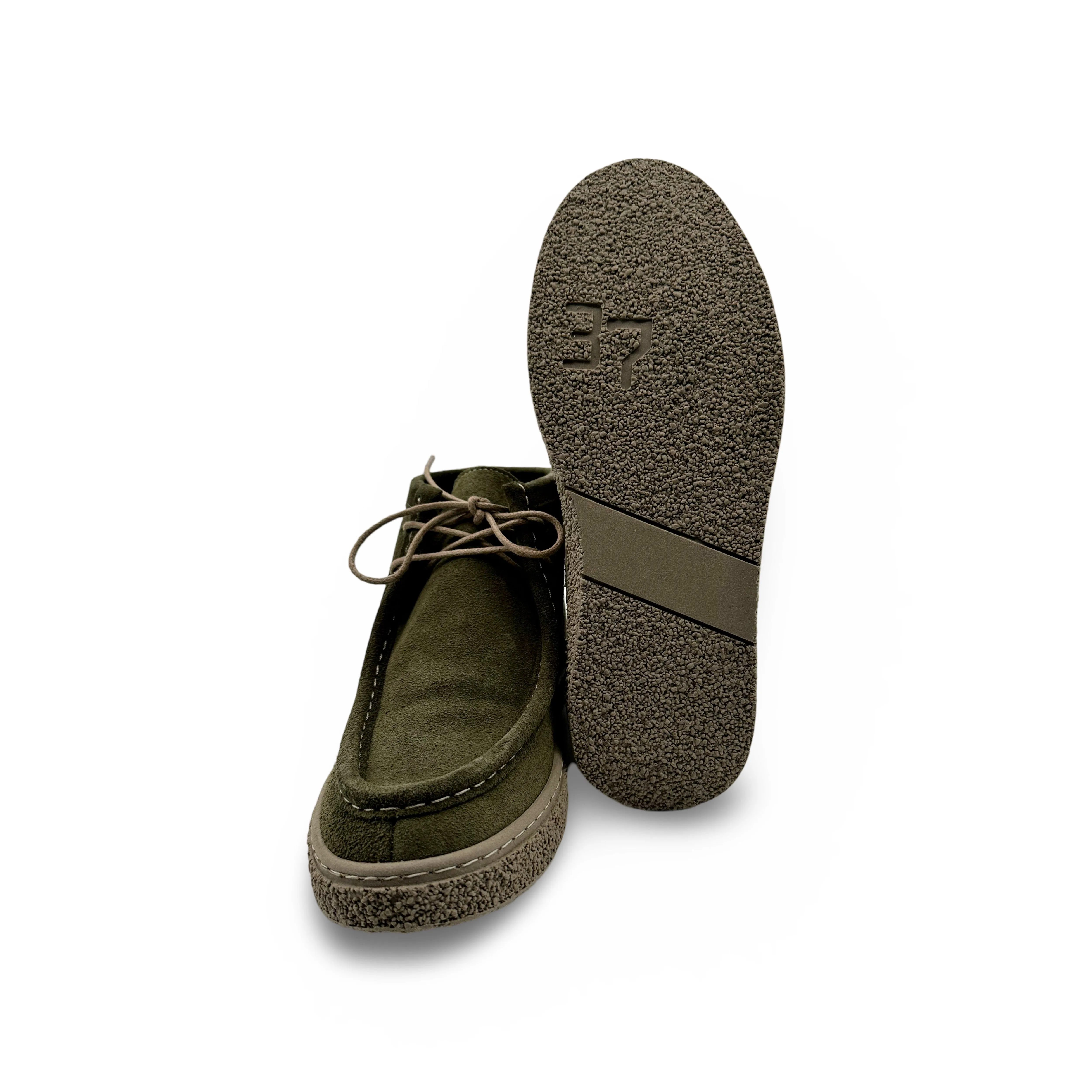 Moody Khaki Suede Boot