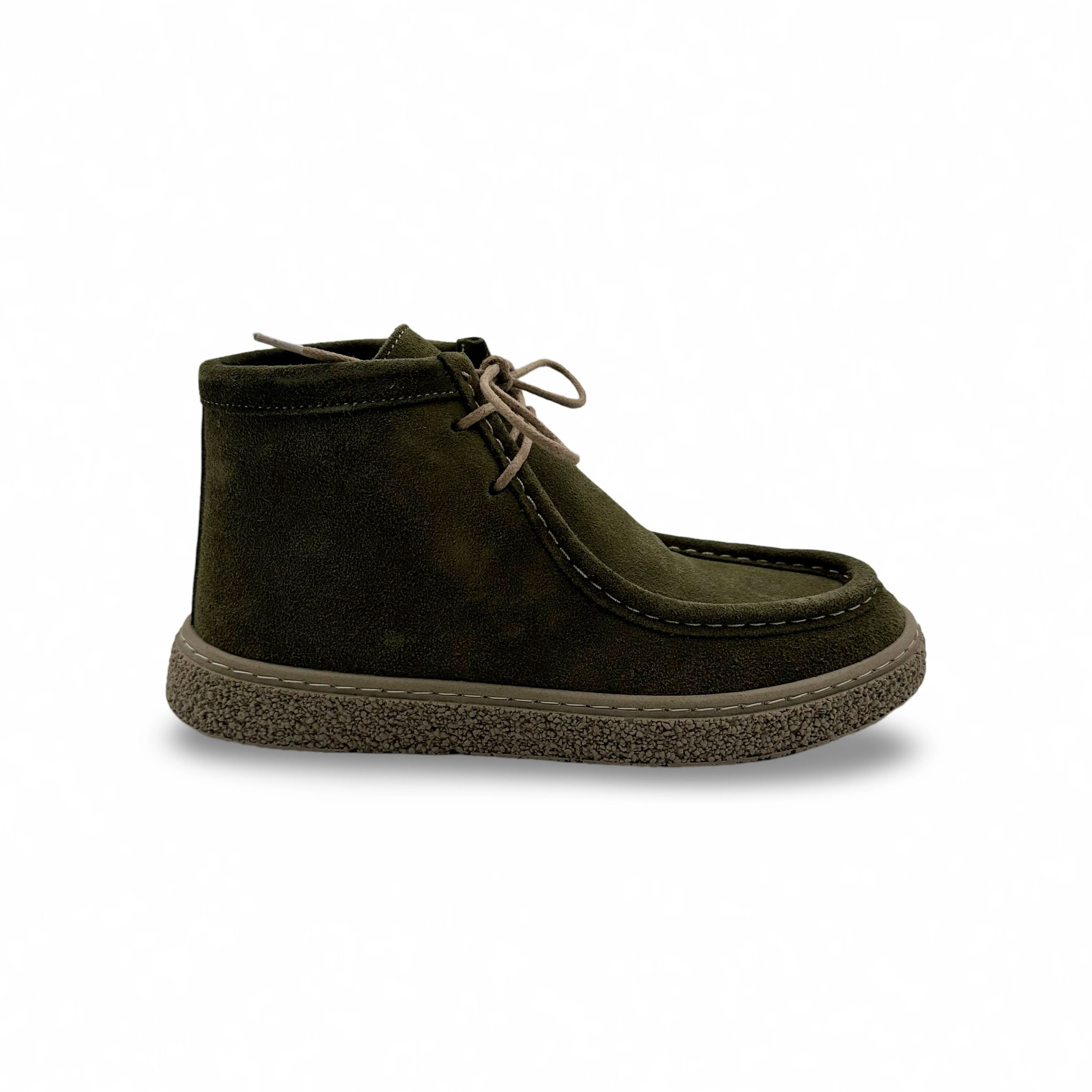 Moody Khaki Suede Boot