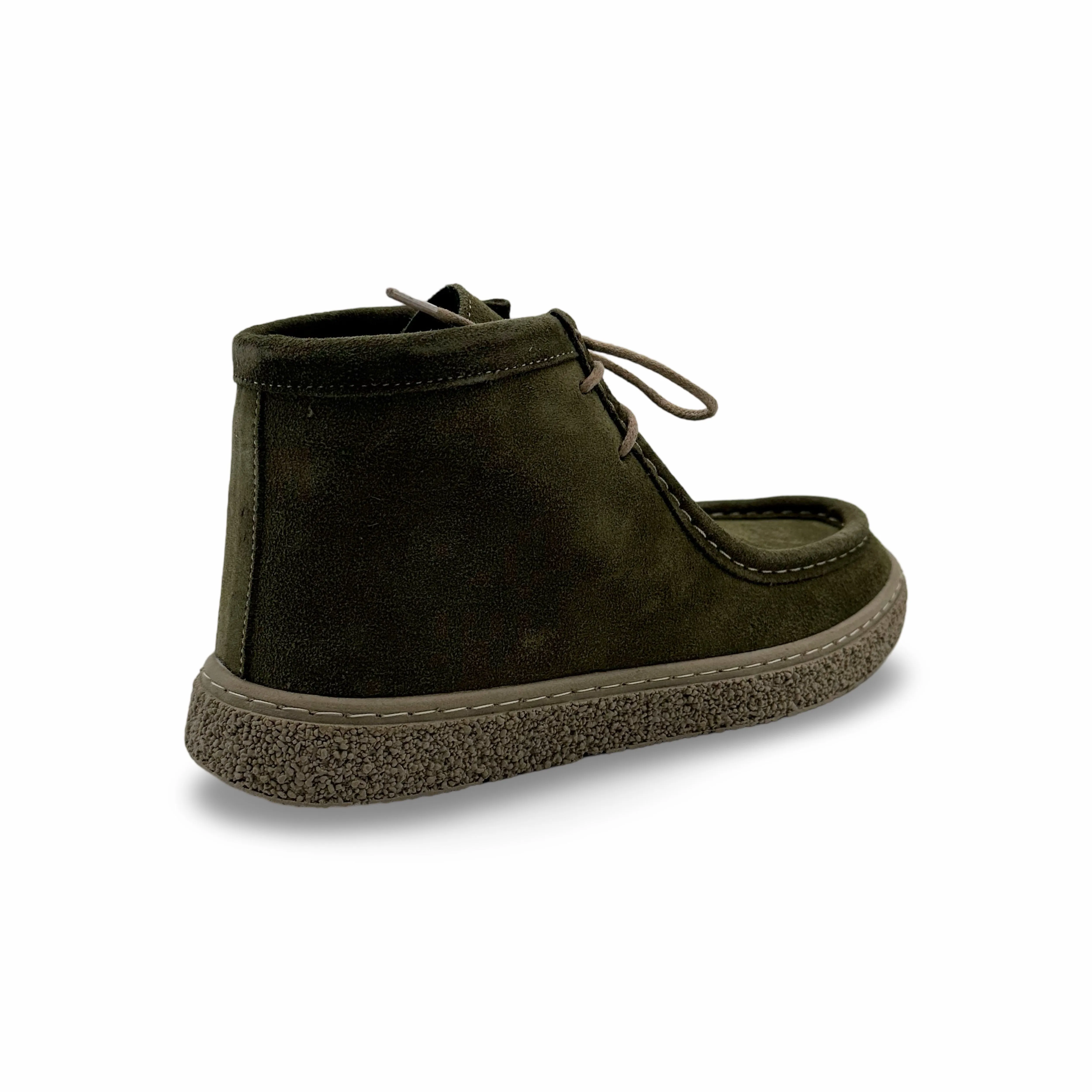 Moody Khaki Suede Boot