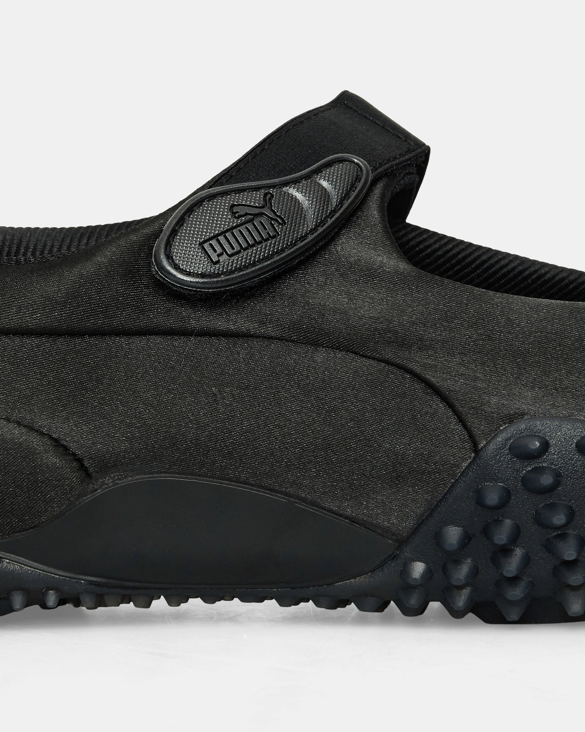 Mostro Fey Satin Sneakers Black Modern Athletic Shoes