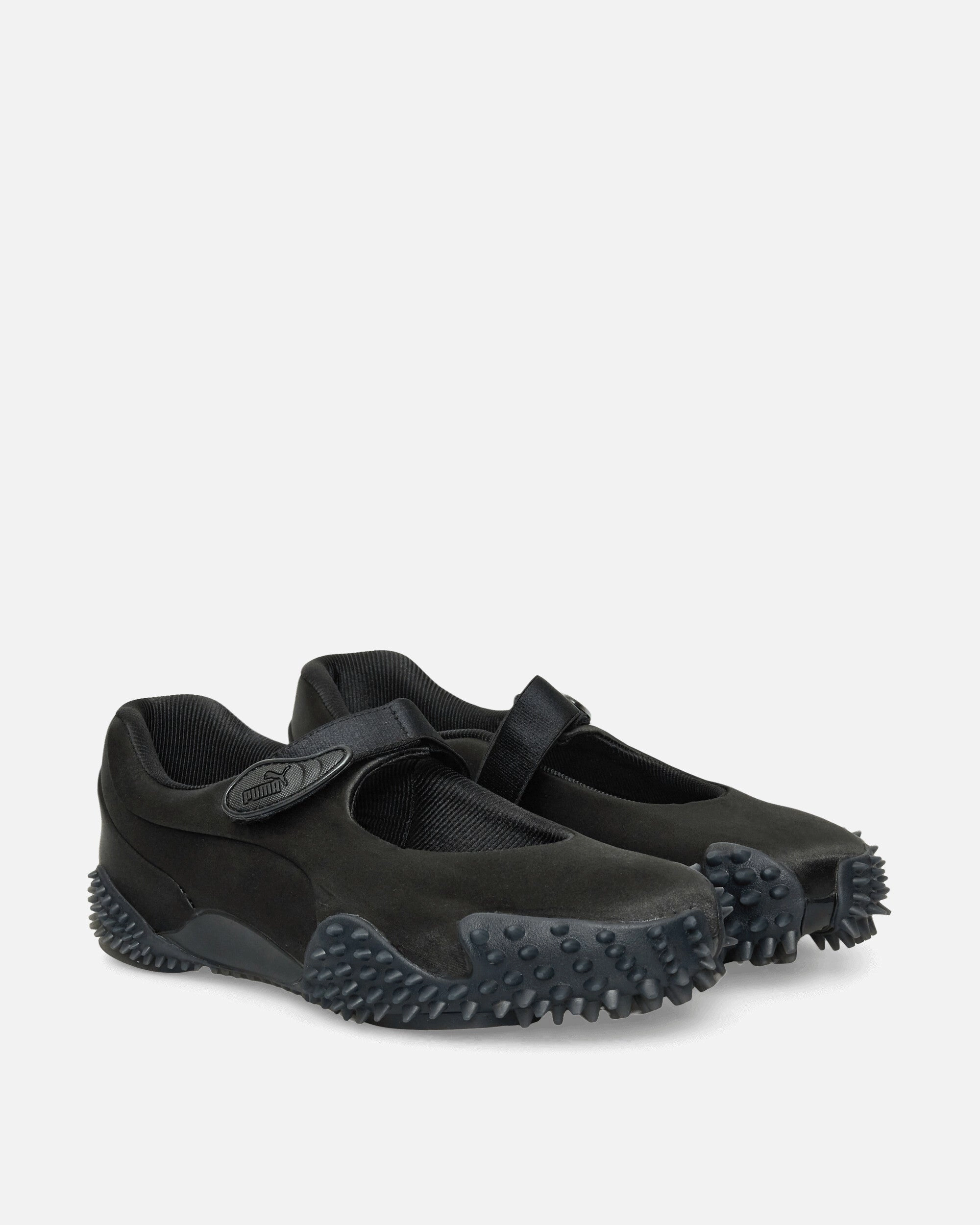 Mostro Fey Satin Sneakers Black Modern Athletic Shoes