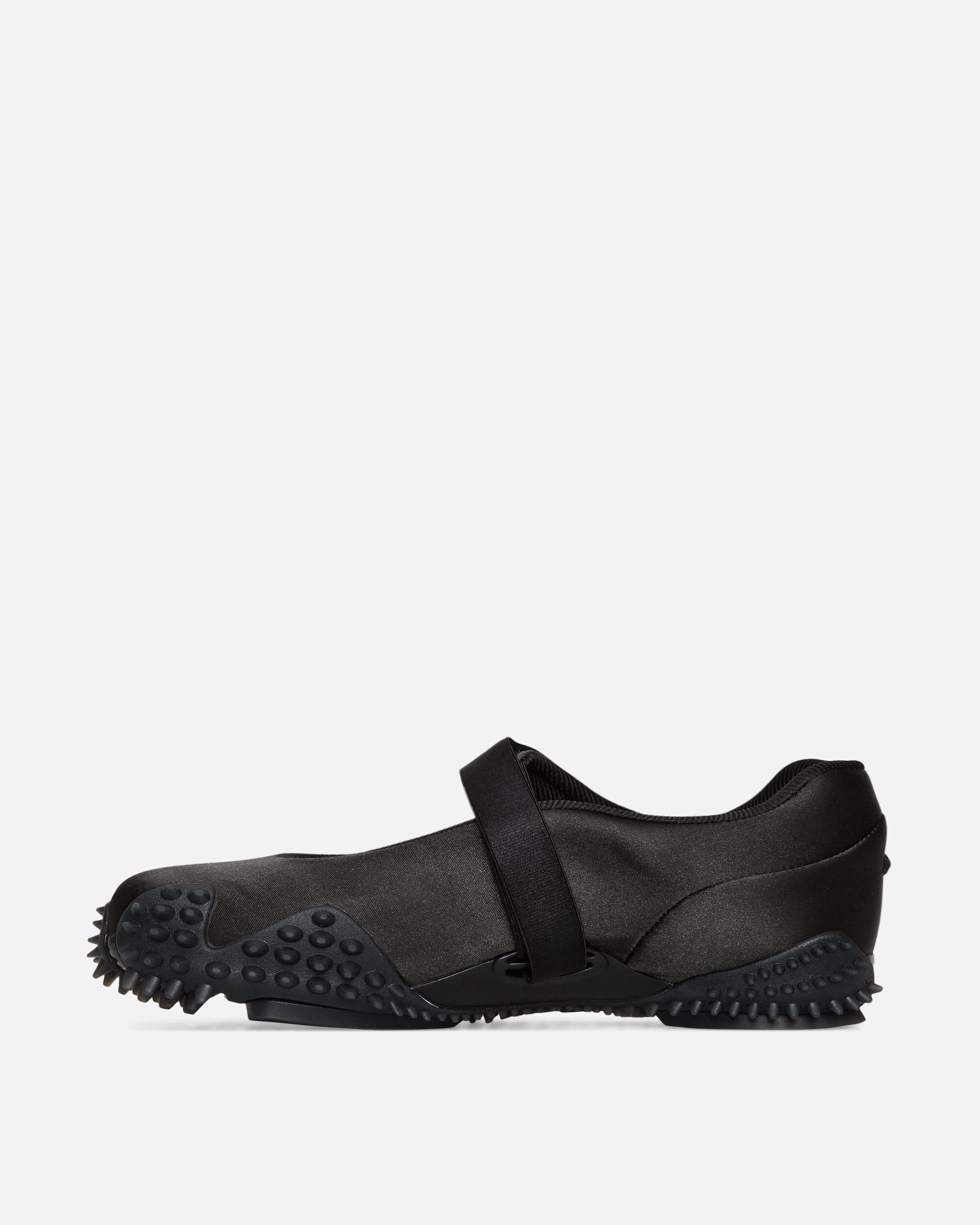 Mostro Fey Satin Sneakers Black Modern Athletic Shoes