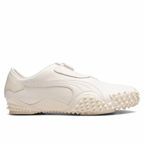 Mostro Leather - Frosted Ivory Puma sneakers for casual streetwear