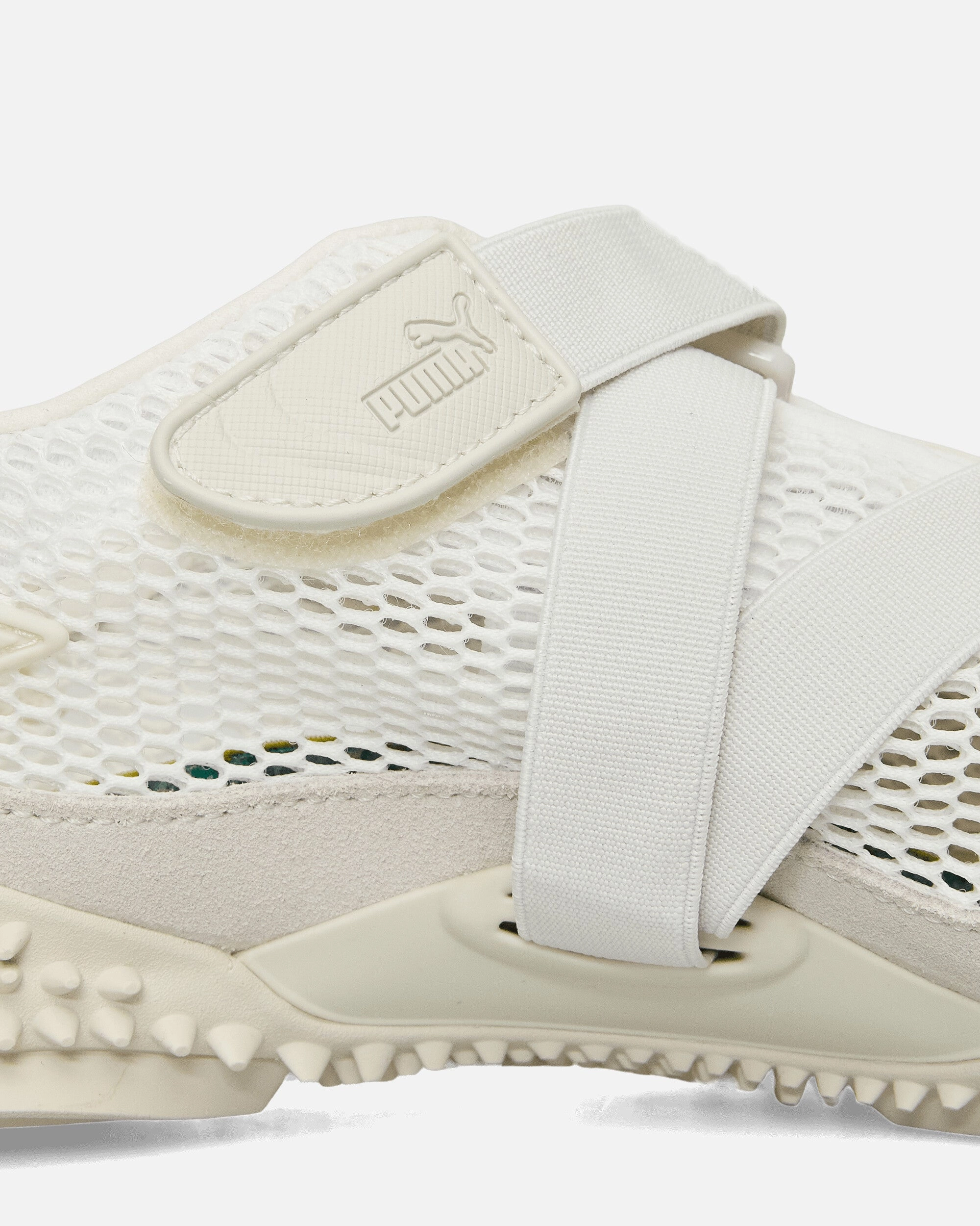 Mostro Mesh Sneakers White Modern Athletic Shoes