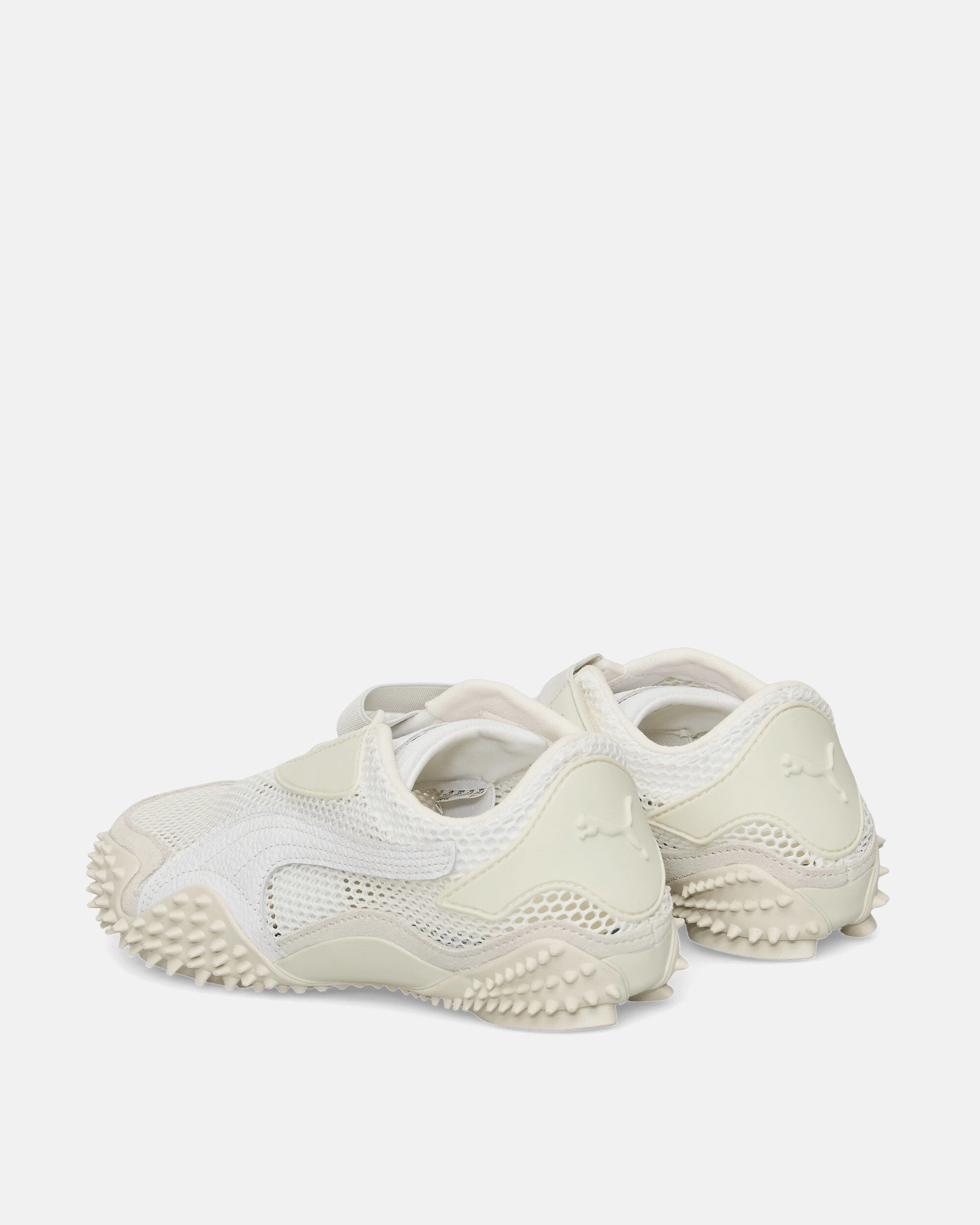 Mostro Mesh Sneakers White Modern Athletic Shoes