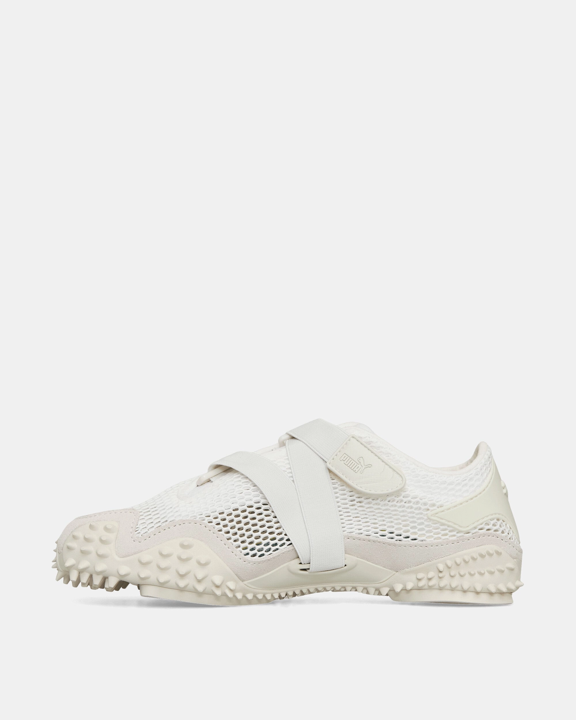 Mostro Mesh Sneakers White Modern Athletic Shoes