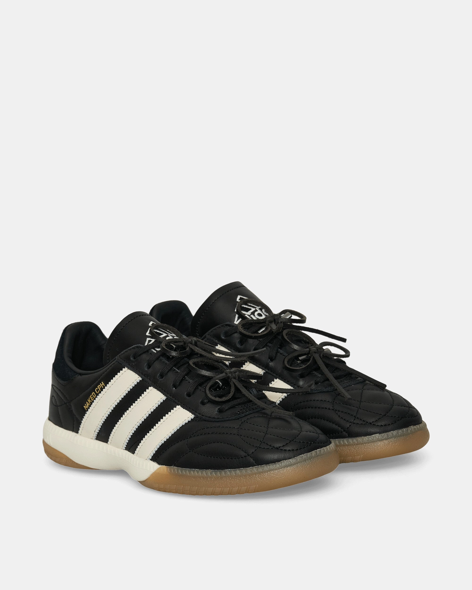 Naked Copenhagen x Maha Samba Sneakers Core Black / Off White Comfort Sneakers