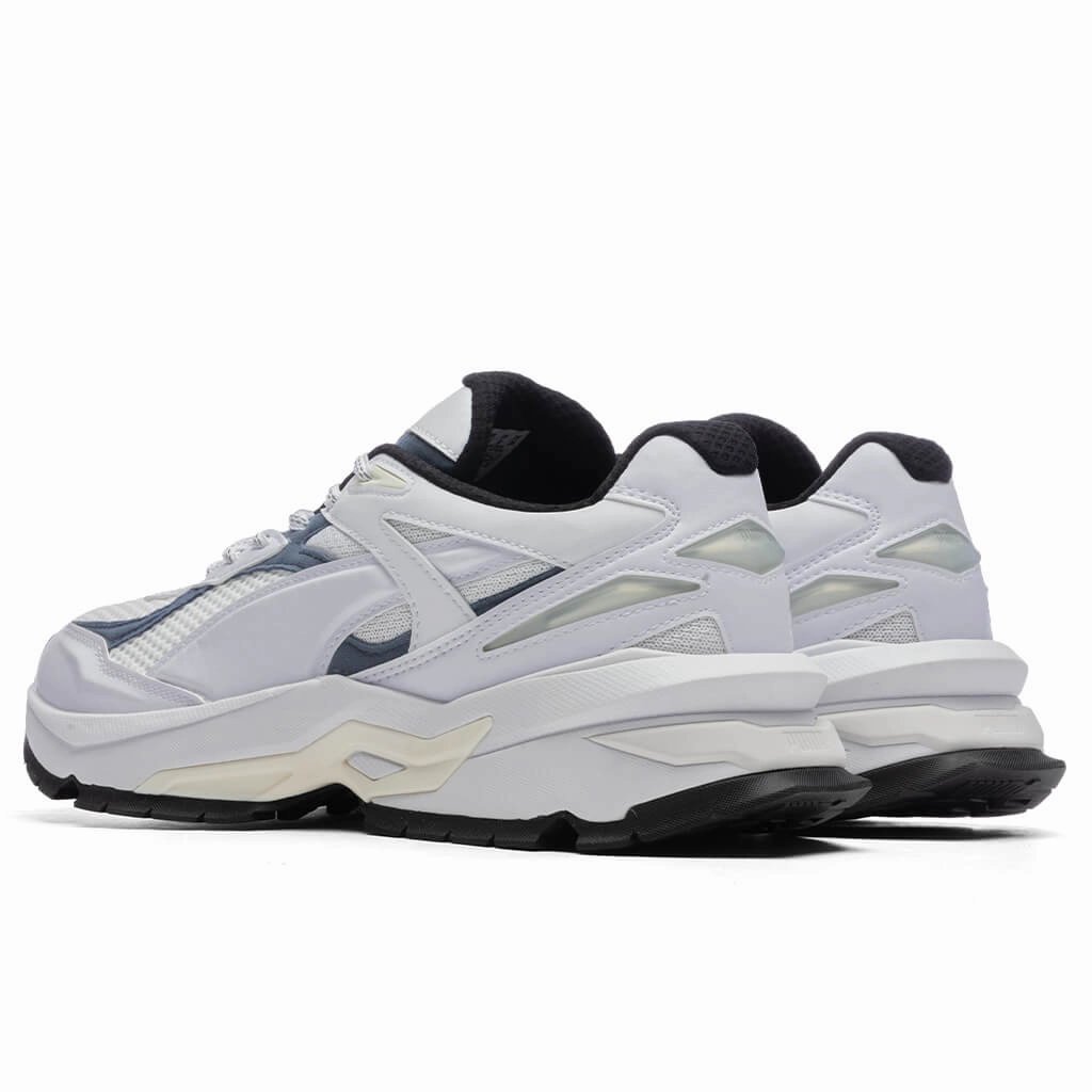 Nano Rdr Odyssey - White/Evening Sky Puma Suede Street Sneakers