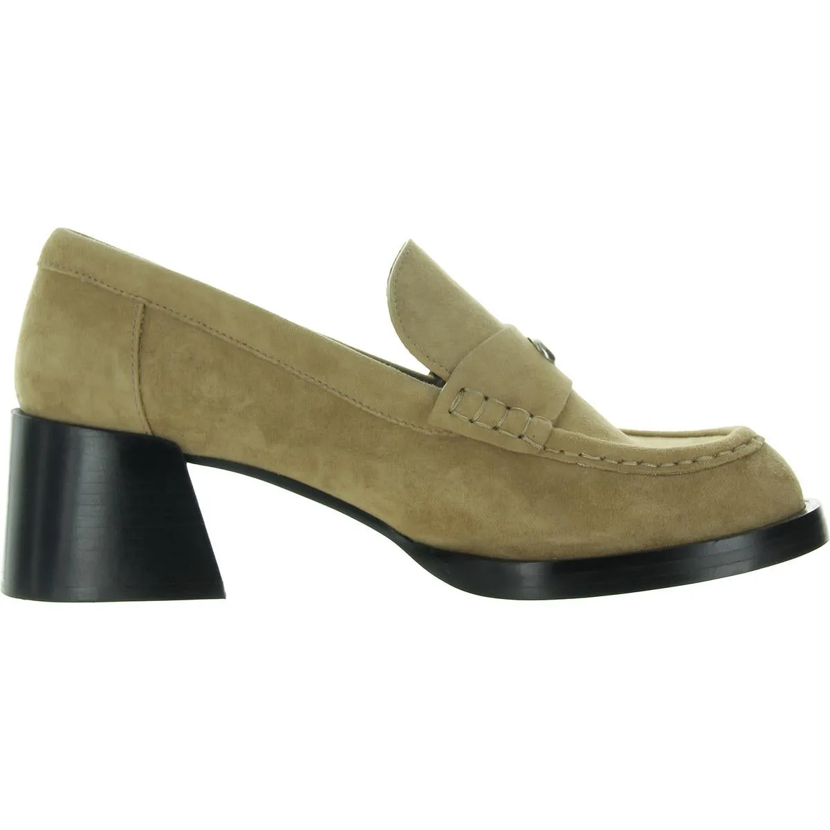 NATALIE Womens Laceless Faux Leather Loafers