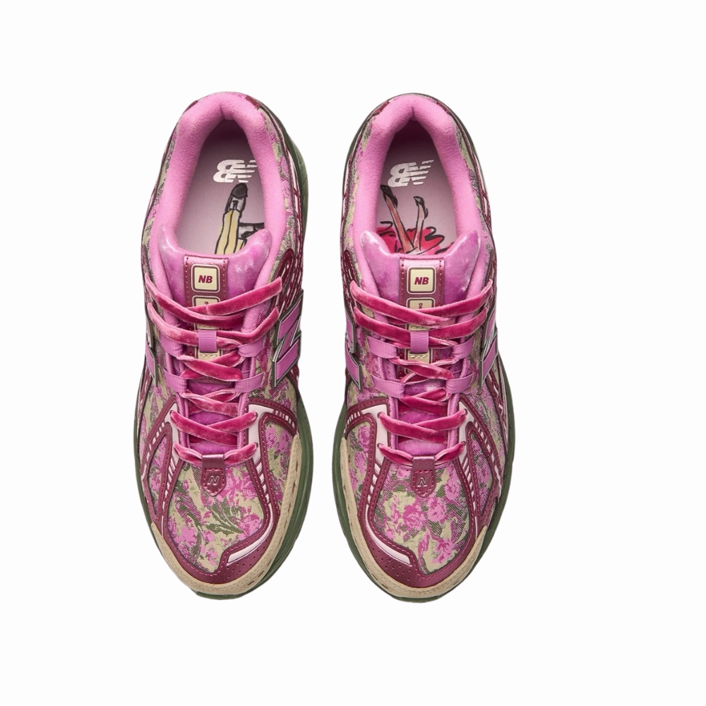 New Balance 1906R Jack Harlow Rose Runner Fatigue Green Light Purple Metallic (Special Box) Iconic Court Sneakers