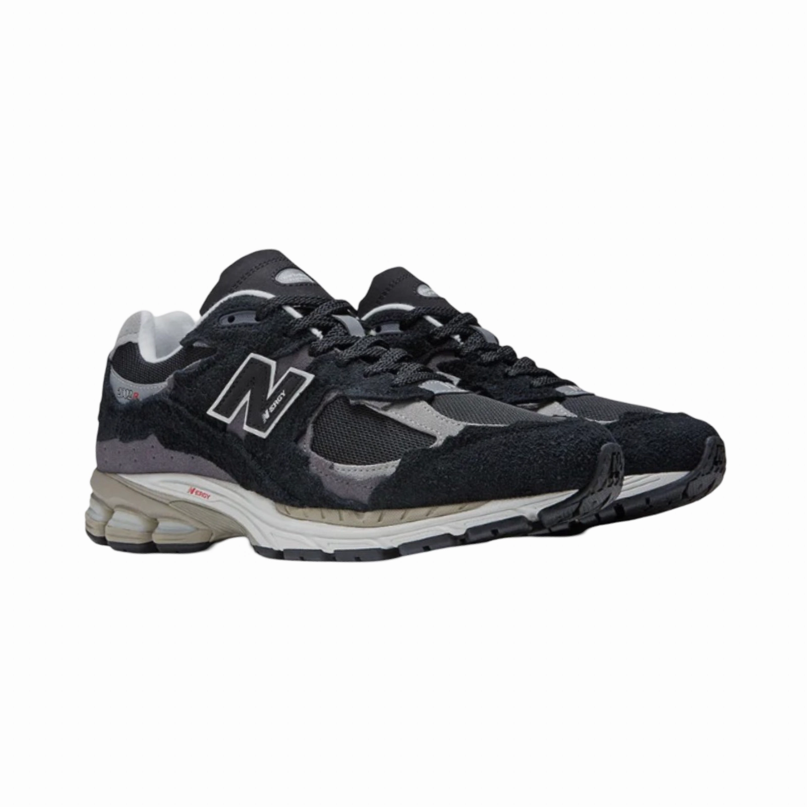 New Balance 2002R Protection Pack Black White Iconic Court Sneakers