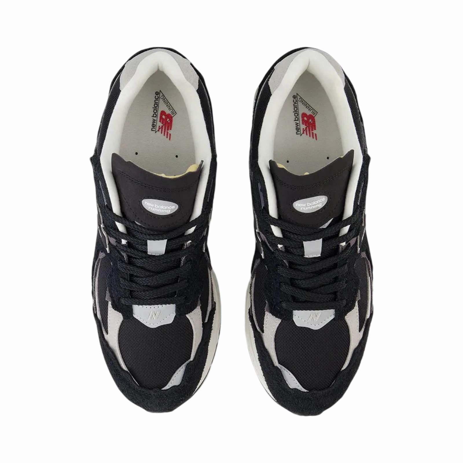 New Balance 2002R Protection Pack Black White Iconic Court Sneakers