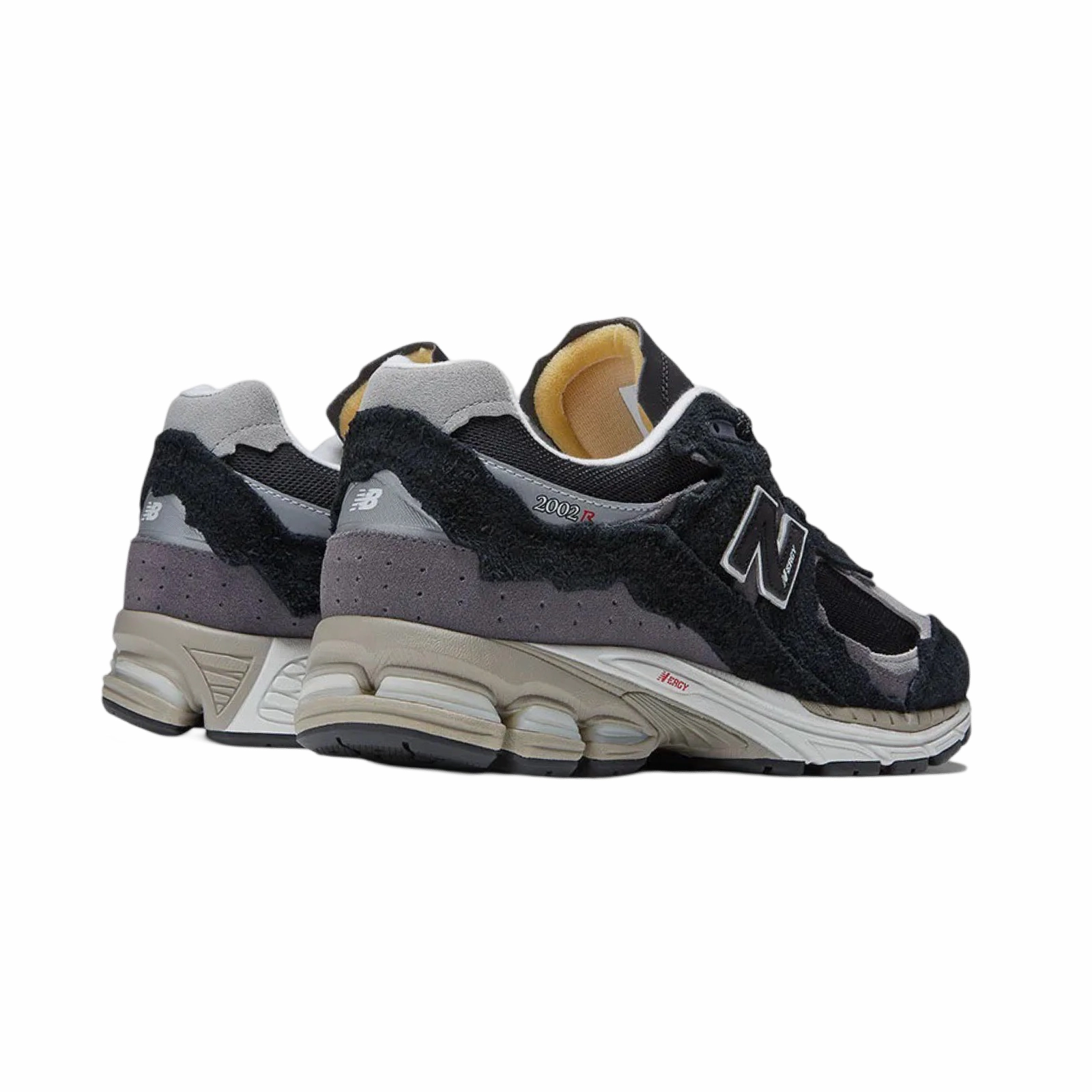 New Balance 2002R Protection Pack Black White Iconic Court Sneakers