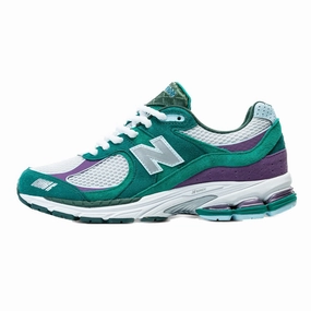 New Balance 2002R Up There Backyeard Legends Green Purple Grey New Balance shoe styles