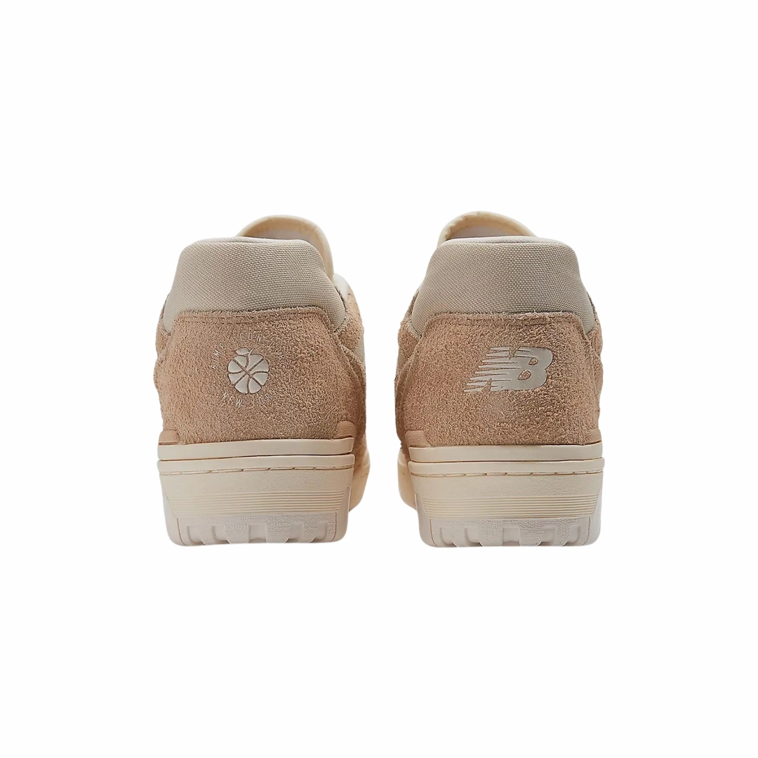 New Balance 550 Aime De Leon Dore Taupe Suede Iconic Court Sneakers
