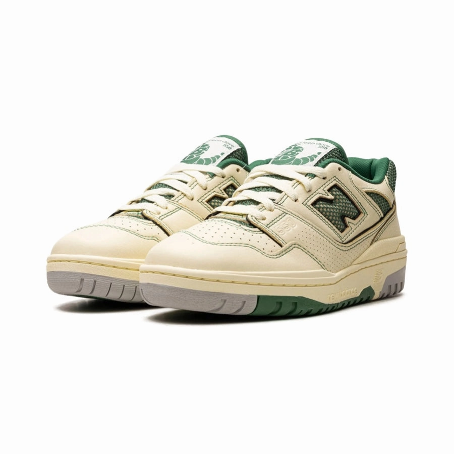 New Balance 550 Aime Leon Dore Masaryk Community Gym Green Dawn Glow Classic Pine Iconic Court Sneakers