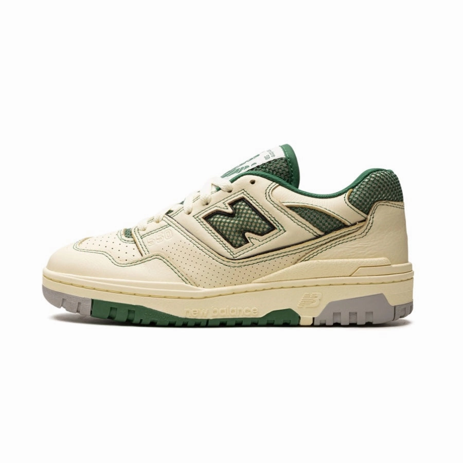 New Balance 550 Aime Leon Dore Masaryk Community Gym Green Dawn Glow Classic Pine New Balance shoe styles