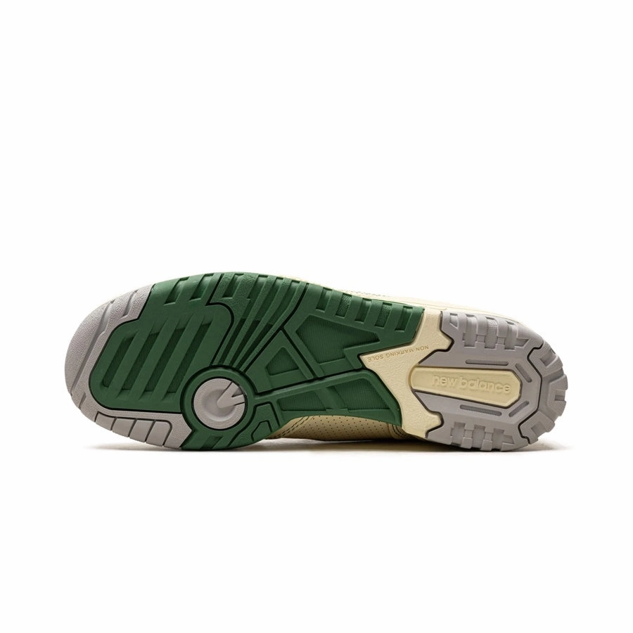 New Balance 550 Aime Leon Dore Masaryk Community Gym Green Dawn Glow Classic Pine Iconic Court Sneakers