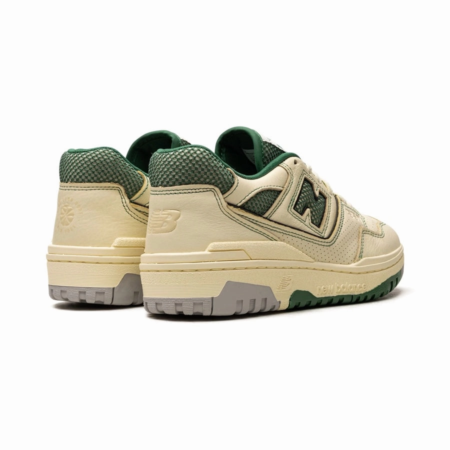 New Balance 550 Aime Leon Dore Masaryk Community Gym Green Dawn Glow Classic Pine Iconic Court Sneakers