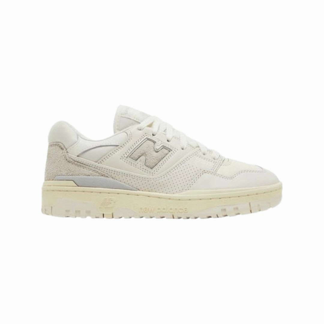 New Balance 550 Aime Leon Dore White Leather White White Iconic Court Sneakers
