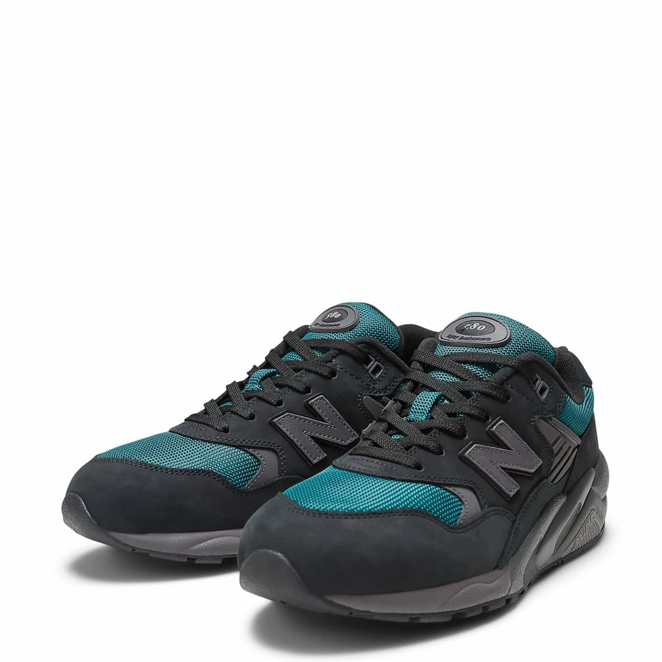 New Balance 580 Trainers Black / Vintage Teal / Magnet Heritage Daily Wear