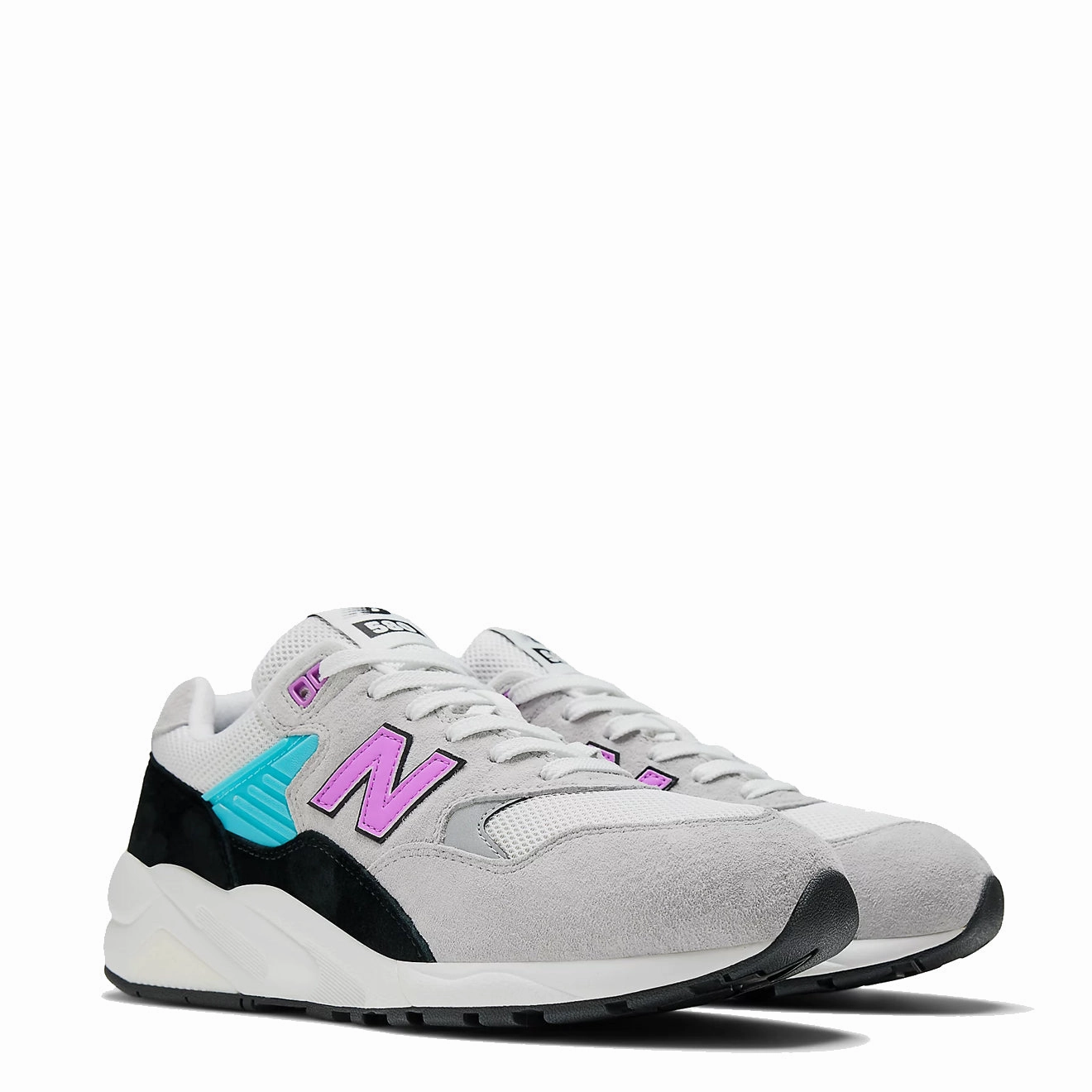 New Balance 580 Trainers Raincloud / White /Cosmic Rose Heritage Daily Wear