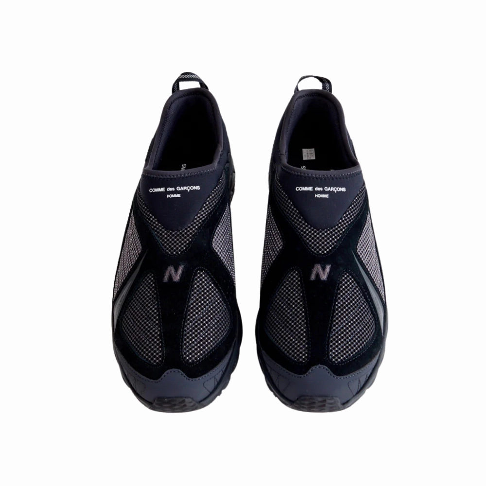 New Balance 610S Comme Des Garcons Homme Black Iconic Court Sneakers
