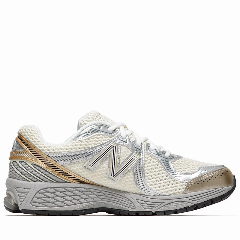 New Balance 860v2 - Sea Salt/Gold Metallic New Balance versatile casual sneakers