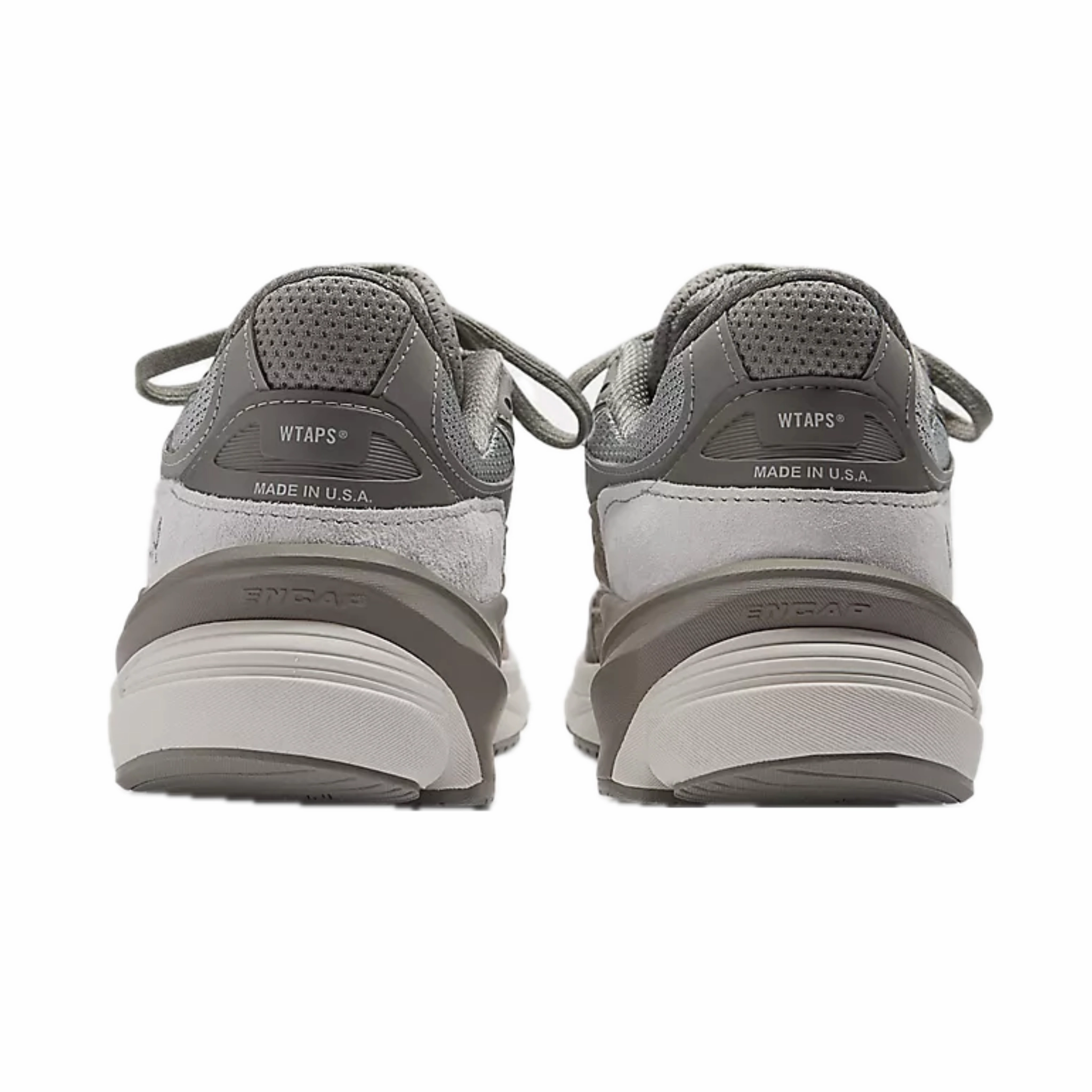 New Balance 990v6 MiUSA WTAPS Moon Mist Mirage Gray Iconic Court Sneakers