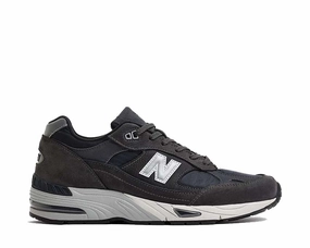 New Balance 991 Made In The UK "Magnet Vulcan" New Balance shoes with classic athletic silhouette