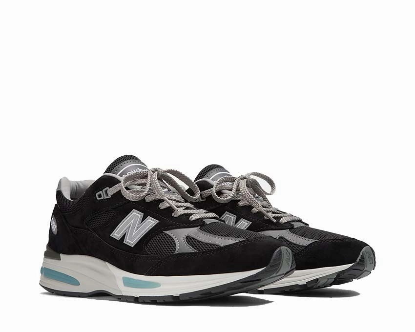 New Balance 991 Made in UK "Black Smoked Pearl" New Balance athletic sneakers
