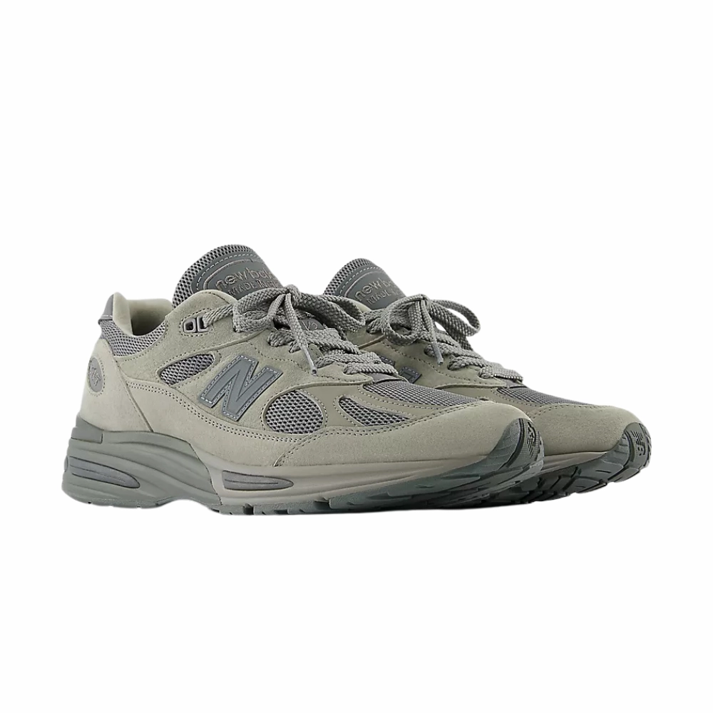 New Balance 991v2 MiUK thisisneverthat Grey Iconic Court Sneakers
