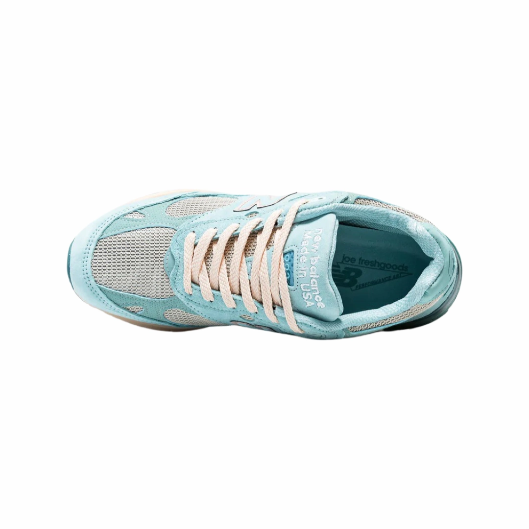 New Balance 993 Joe Freshgoods Performance Art Arctic Blue Iconic Court Sneakers