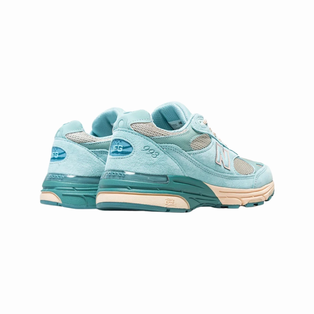 New Balance 993 Joe Freshgoods Performance Art Arctic Blue Iconic Court Sneakers