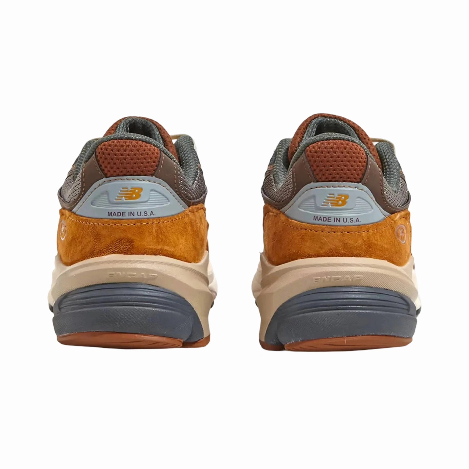 New Balance Carhartt 990v6 Brown Iconic Court Sneakers