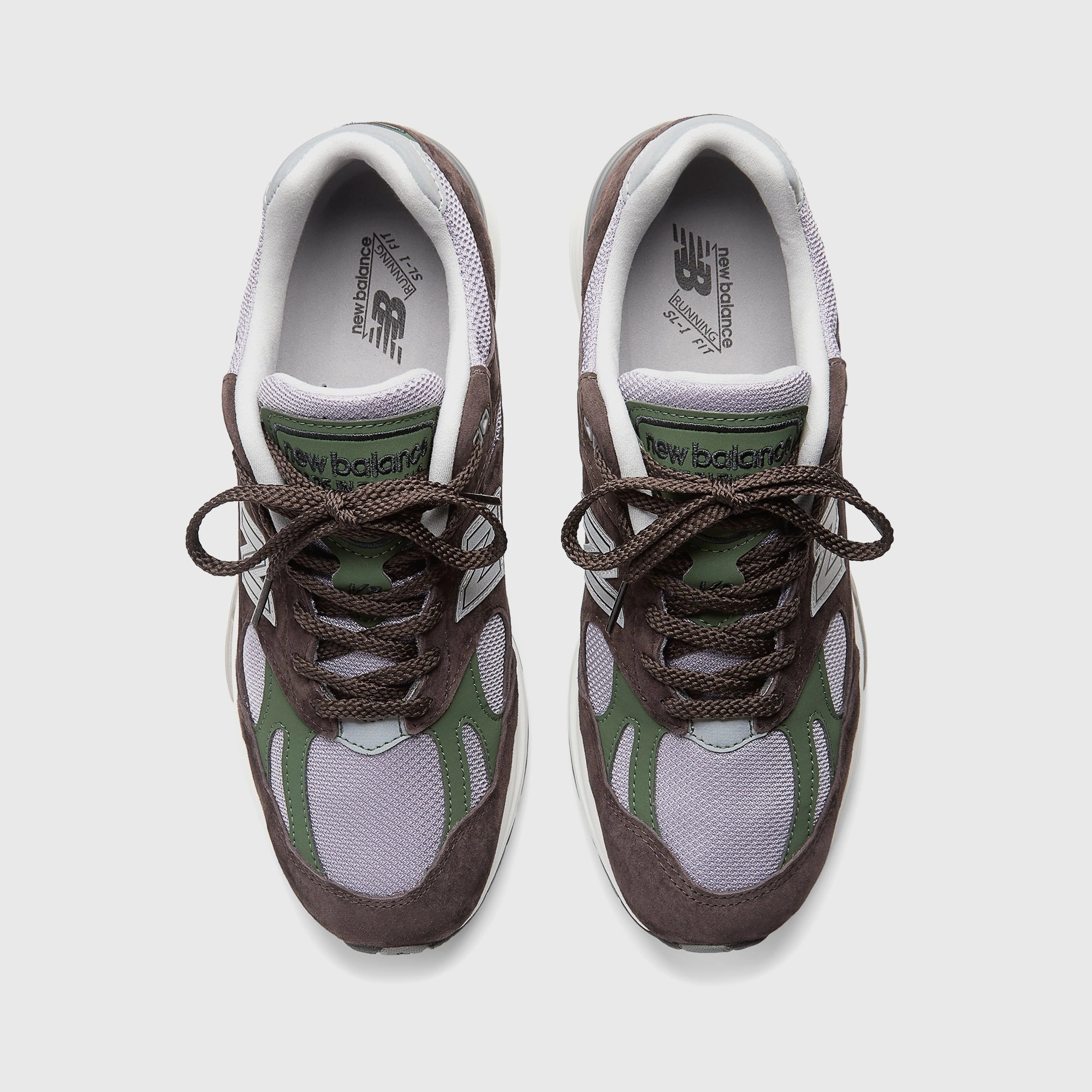 New Balance Made in UK 991v2 - Brown / Douglas Fir Nike Air Force 1 edition