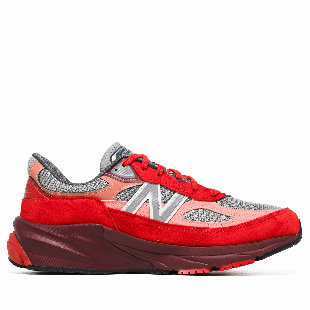New Balance Made In USA 990v6 - Molten Lava/Monarch Burgundy New Balance versatile casual sneakers