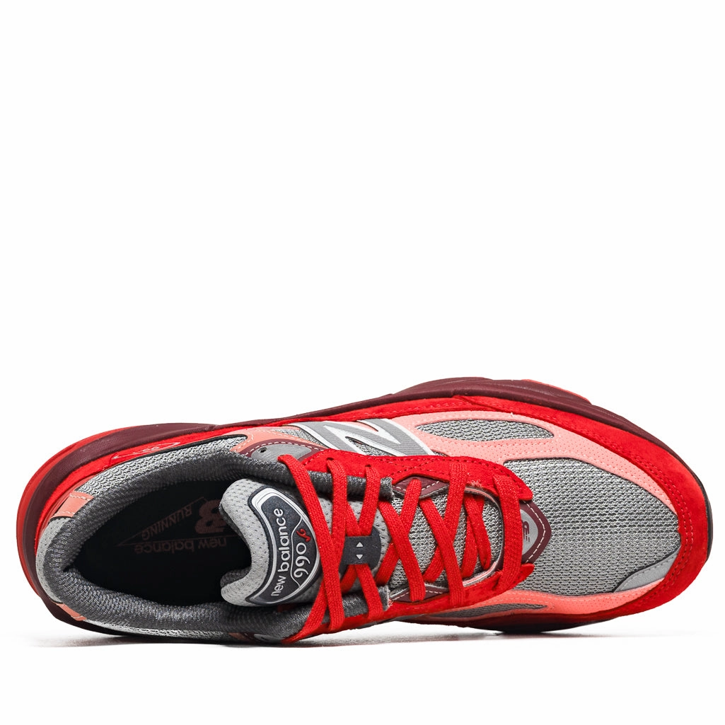New Balance Made In USA 990v6 - Molten Lava/Monarch Burgundy New Balance versatile casual sneakers