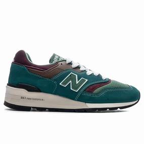 New Balance Made in USA 997 - Vintage Teal/Jade New Balance shoes for walking and running