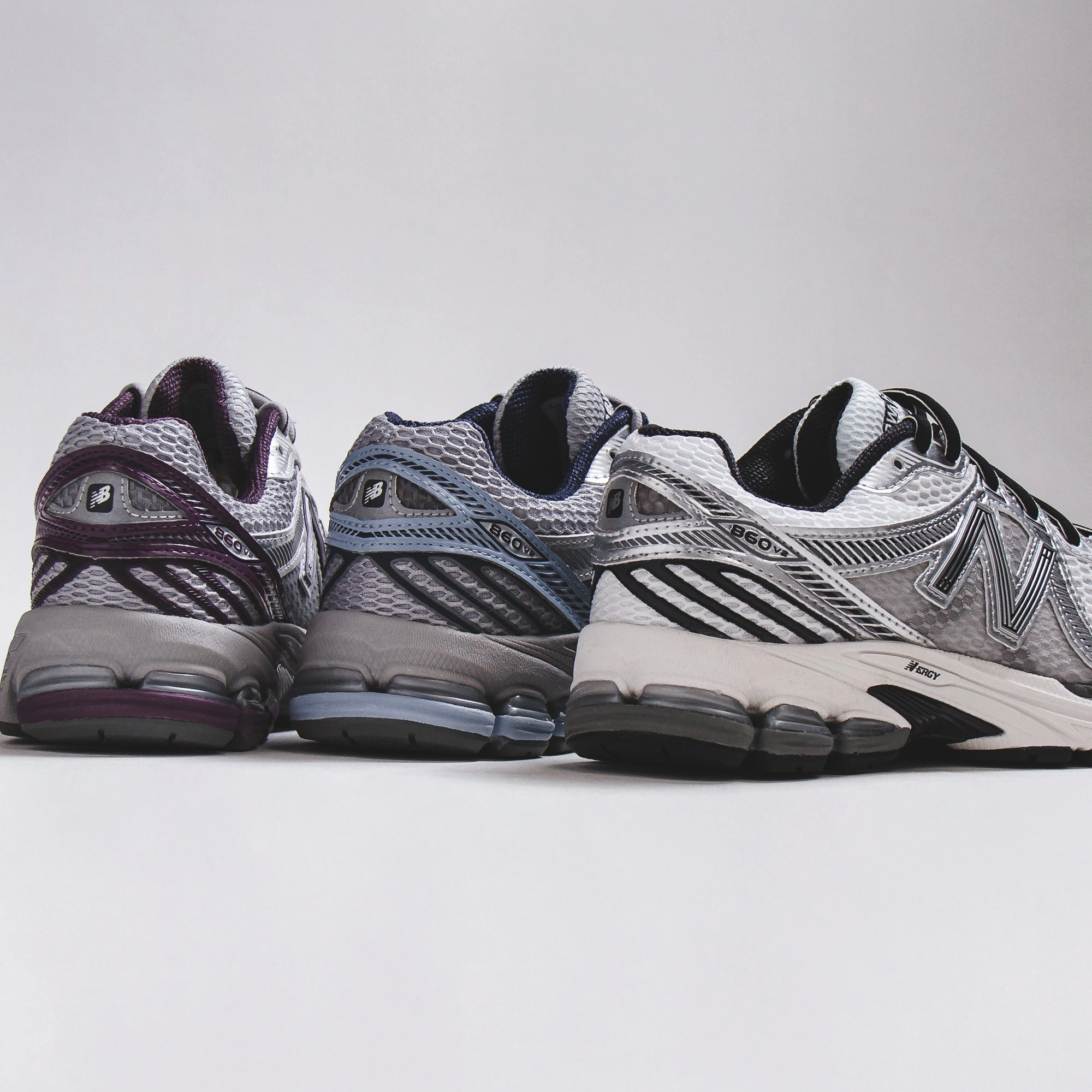 New Balance Men 860v2 Raincloud Dusted Grape ML860PP2 classic New Balance pictures