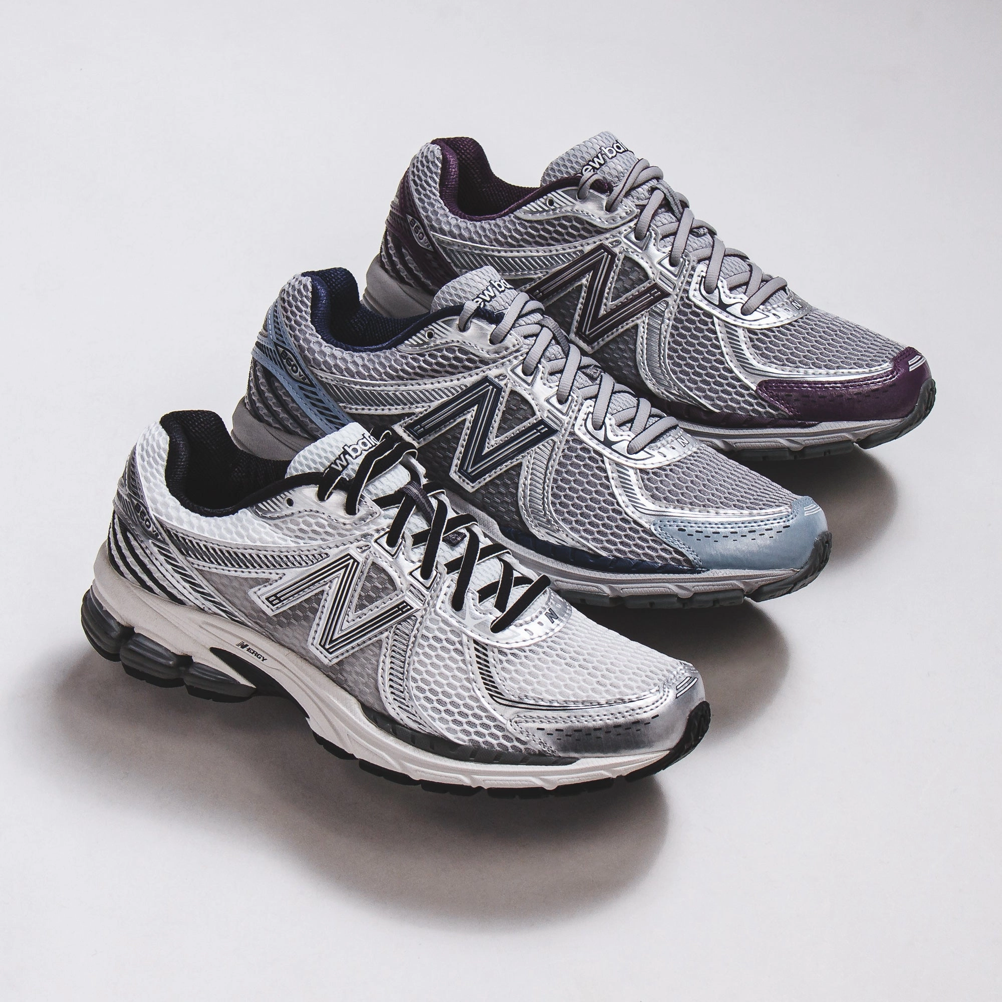 New Balance Men 860v2 Raincloud Dusted Grape ML860PP2 classic New Balance pictures