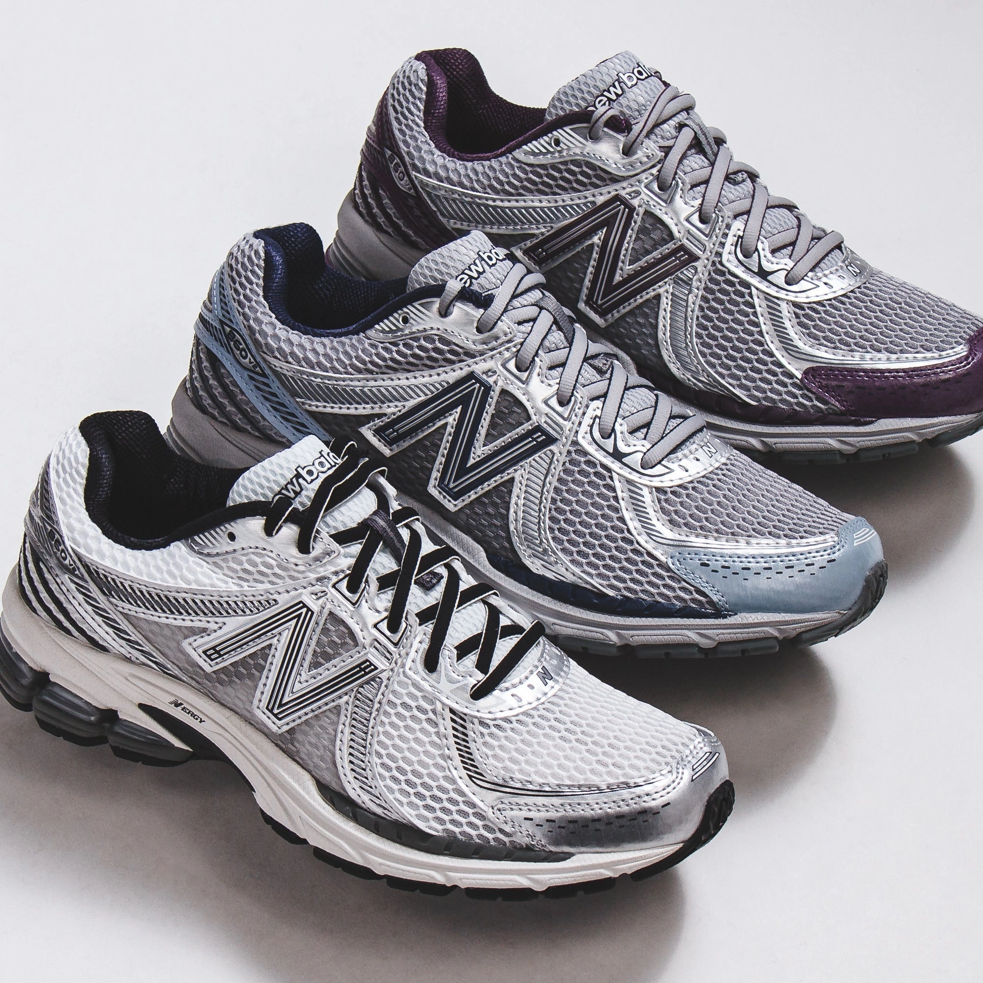 New Balance Men 860v2 Raincloud Dusted Grape ML860PP2 classic New Balance pictures