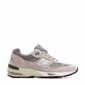 New Balance Men 991 Silver Grey Made In England M991GL New Balance classic shoe silhouettes